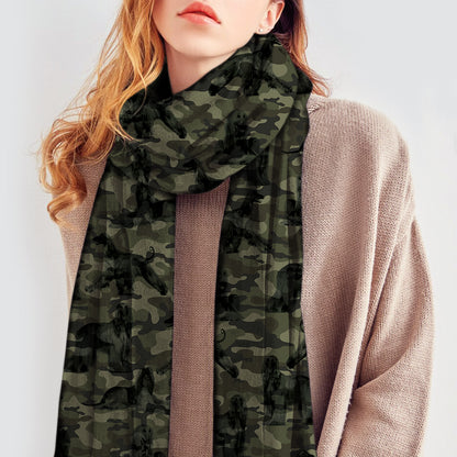 Écharpe camouflage Lévrier Afghan V1