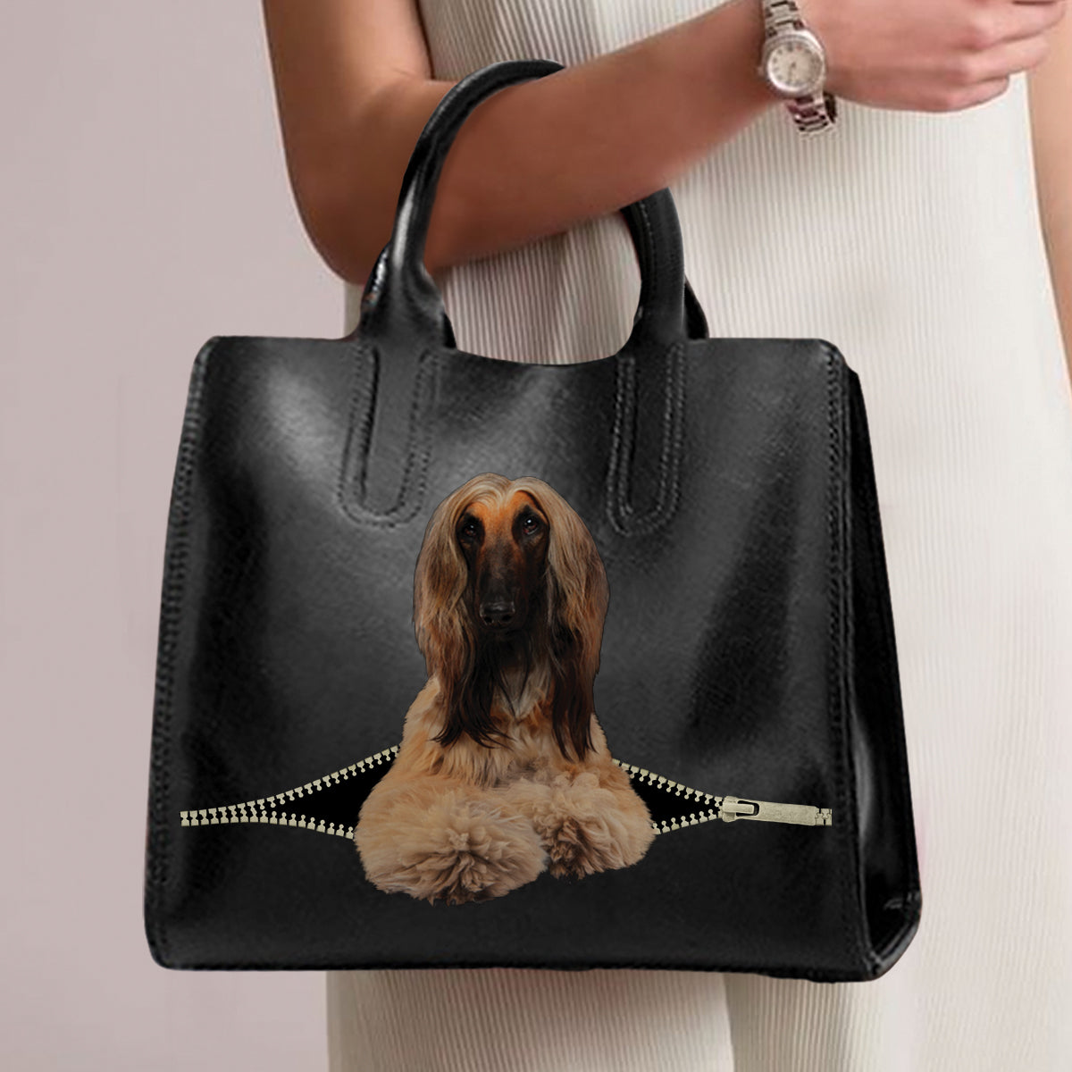 Sac à main de luxe Lévrier Afghan V2