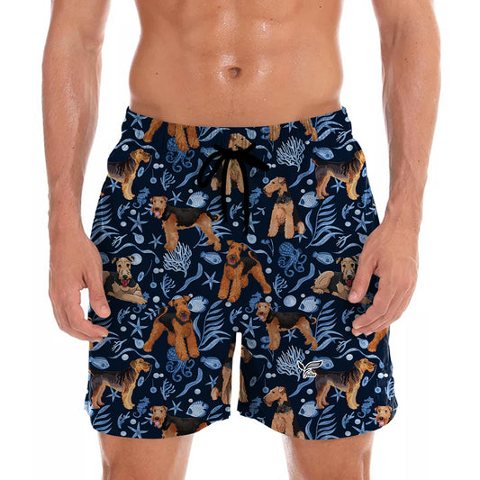 Airedale Terrier - Hawaii-Shorts V4