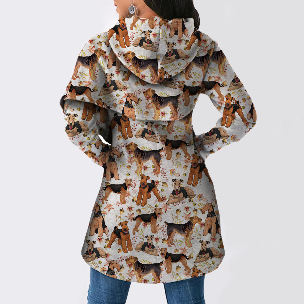 Airedale Terrier - Fashion Long Hoodie V2