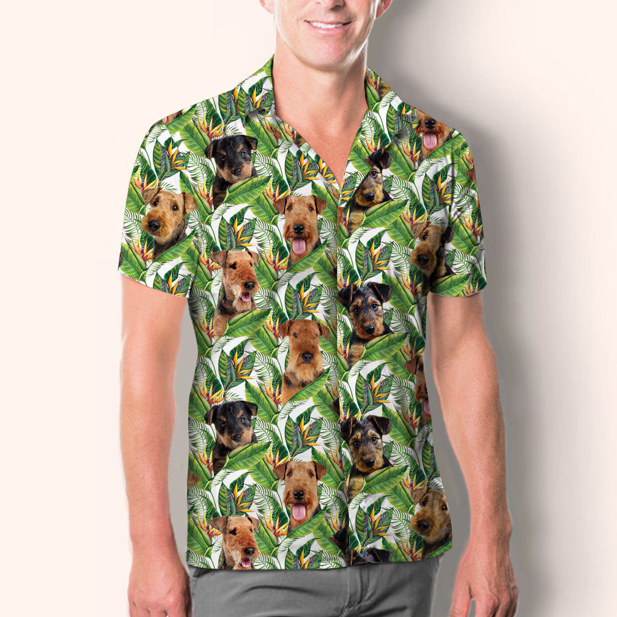 Airedale Terrier - Hawaiian Shirt V3