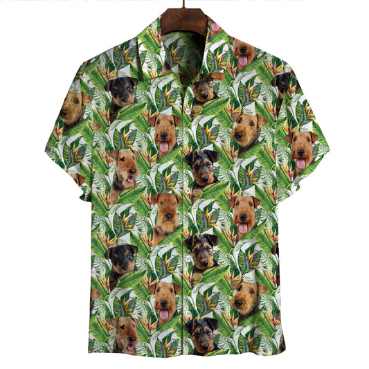 Airedale Terrier - Chemise Hawaïenne V3