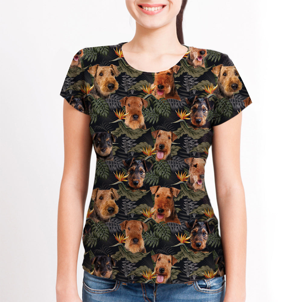 Airedale Terrier - Hawaii-T-Shirt V2