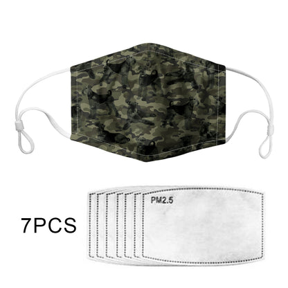 Airedale Terrier Camo F-Mask V1