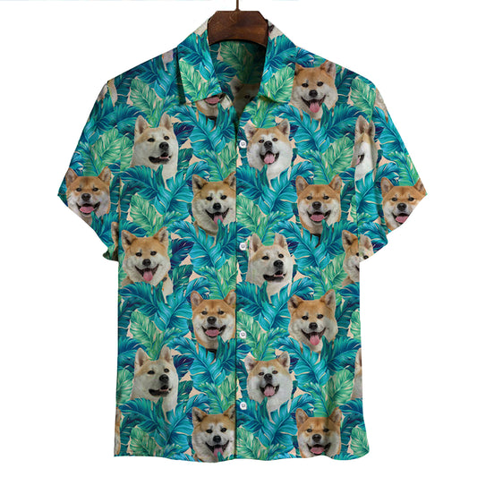 Akita Inu - Hawaiian Shirt V2