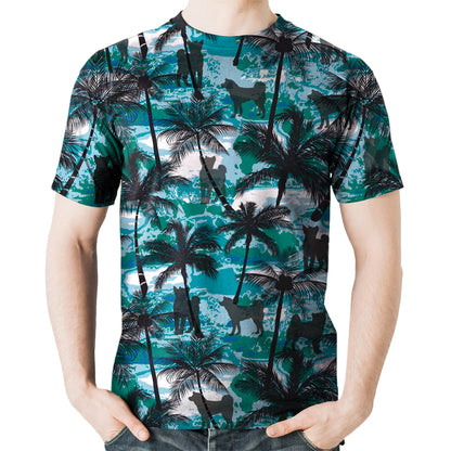 Akita Inu - Hawaii-T-Shirt V1
