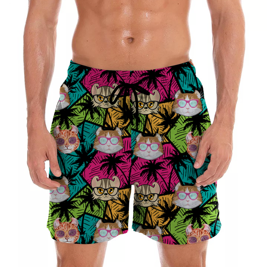American Curl Cat - Aloha Hawaiian Shorts V1