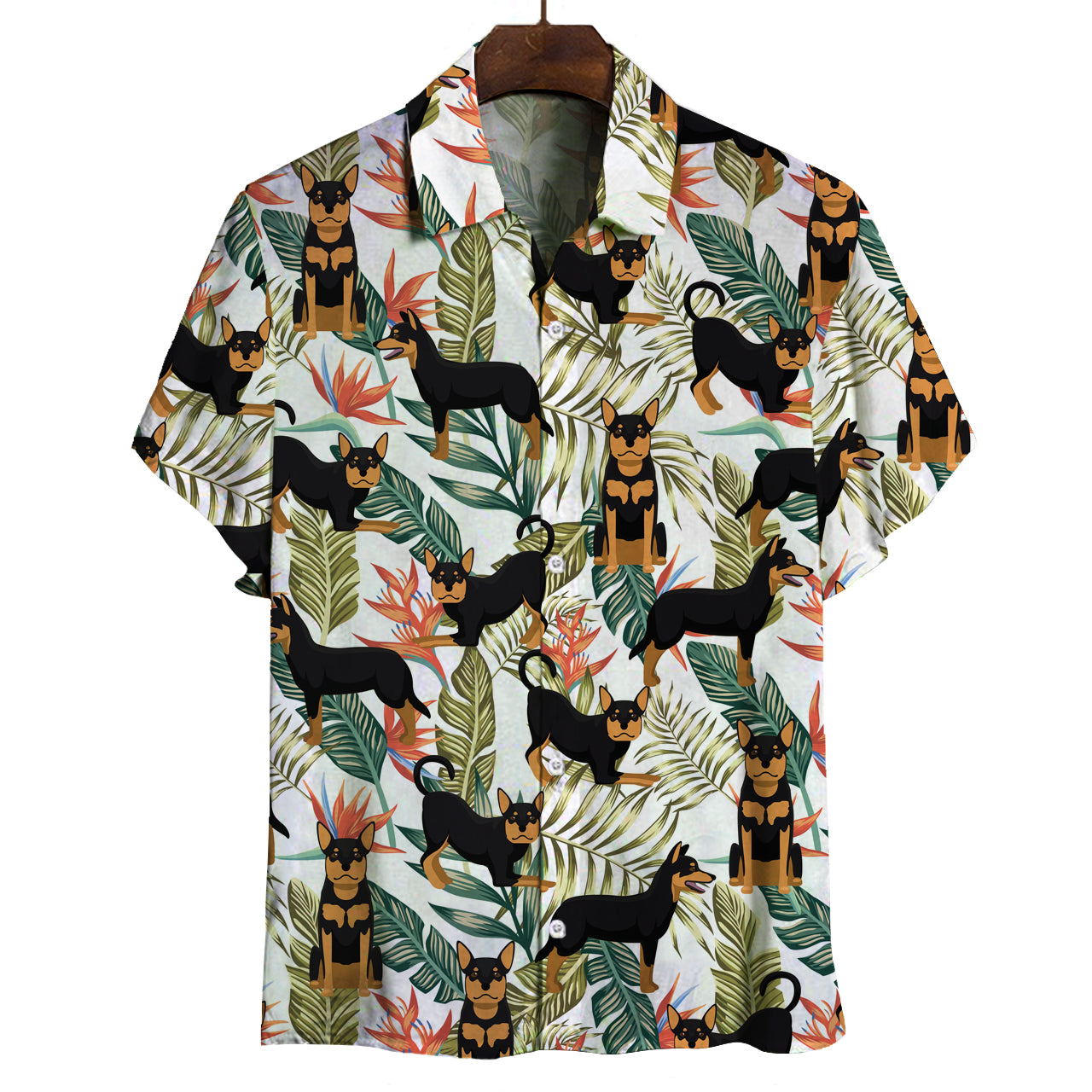 Australischer Kelpie - Hawaiihemd V1
