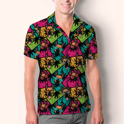 Aloha Hawaiian Belgian Shepherd Shirt V1