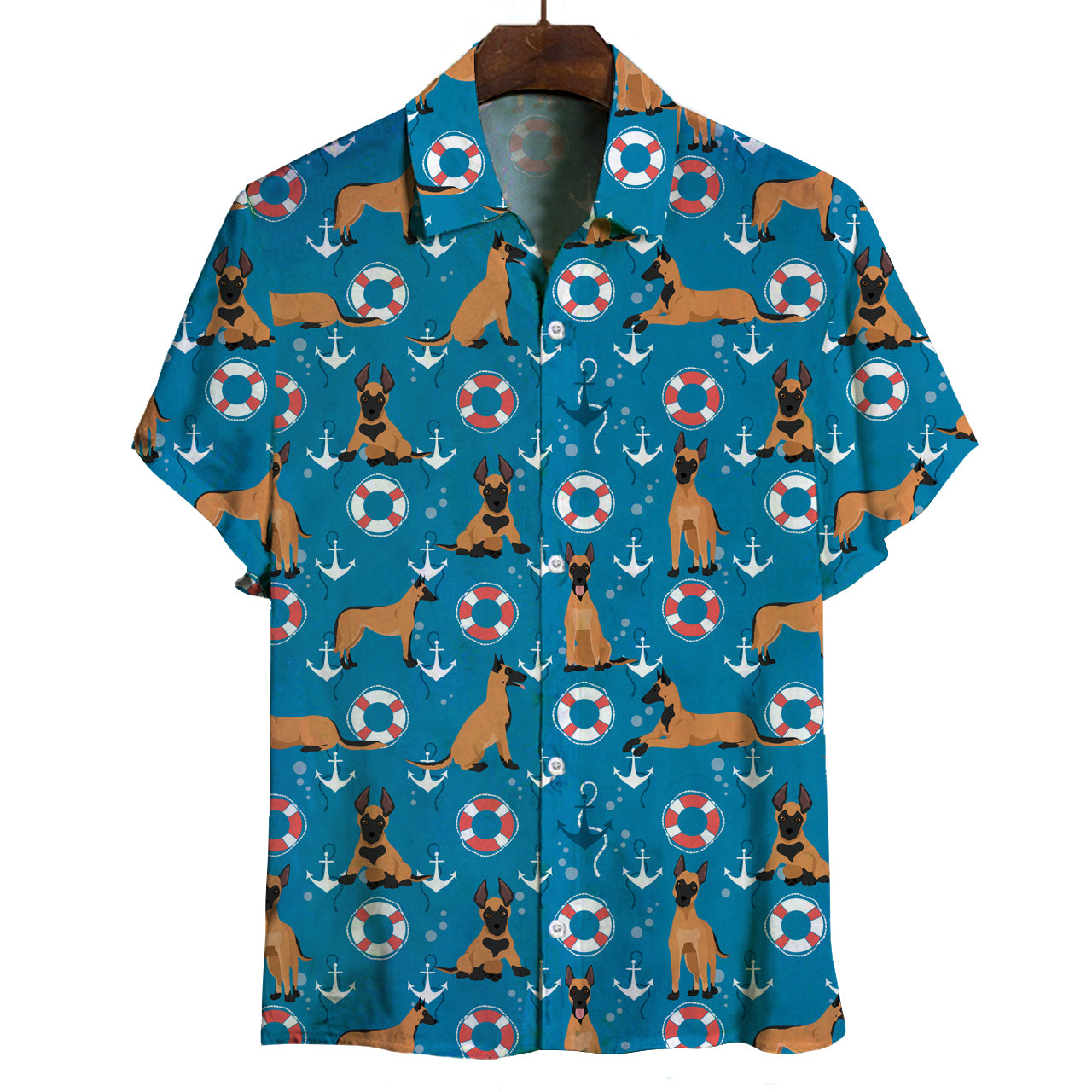 Belgian Shepherd - Hawaiian Shirt V1