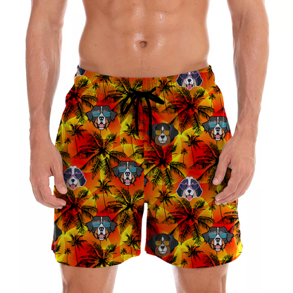 Bernese Mountain - Aloha Hawaiian Shorts V1