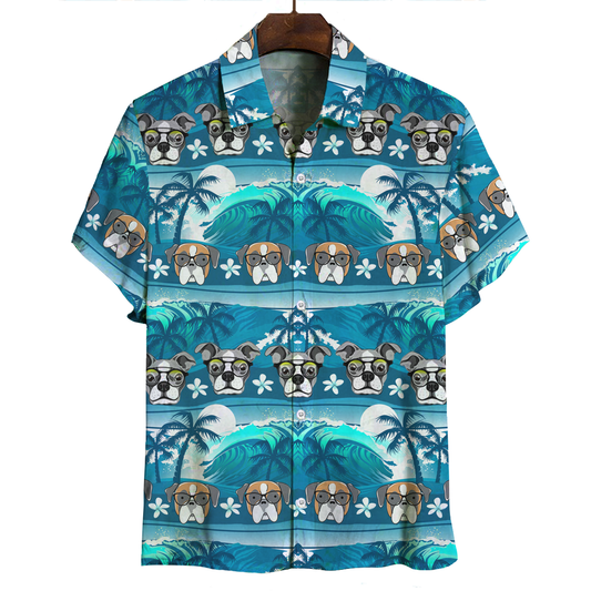 Aloha Hawaiian Boxer Shirt V2