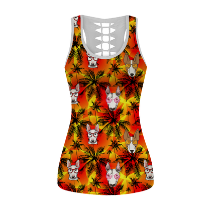 Aloha Hawaiian Bull Terrier Tank Top V2