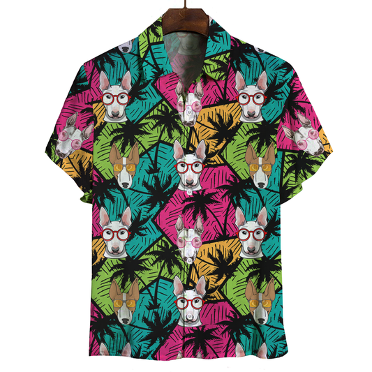 Aloha Hawaiian Bull Terrier Shirt V1