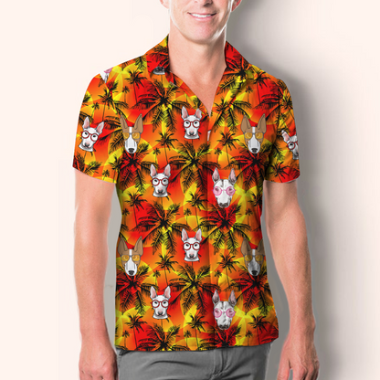 Aloha Hawaiian Bull Terrier Shirt V2