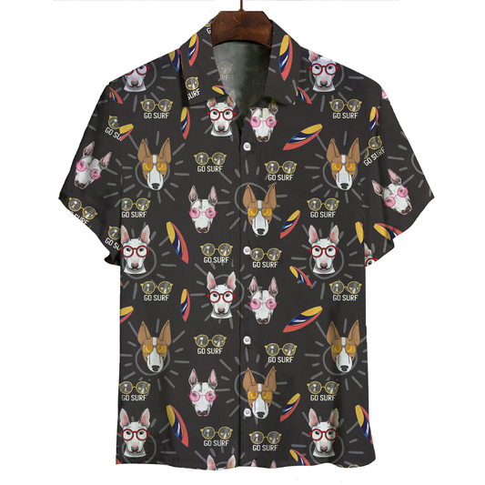Aloha Hawaiian Bull Terrier Shirt V3
