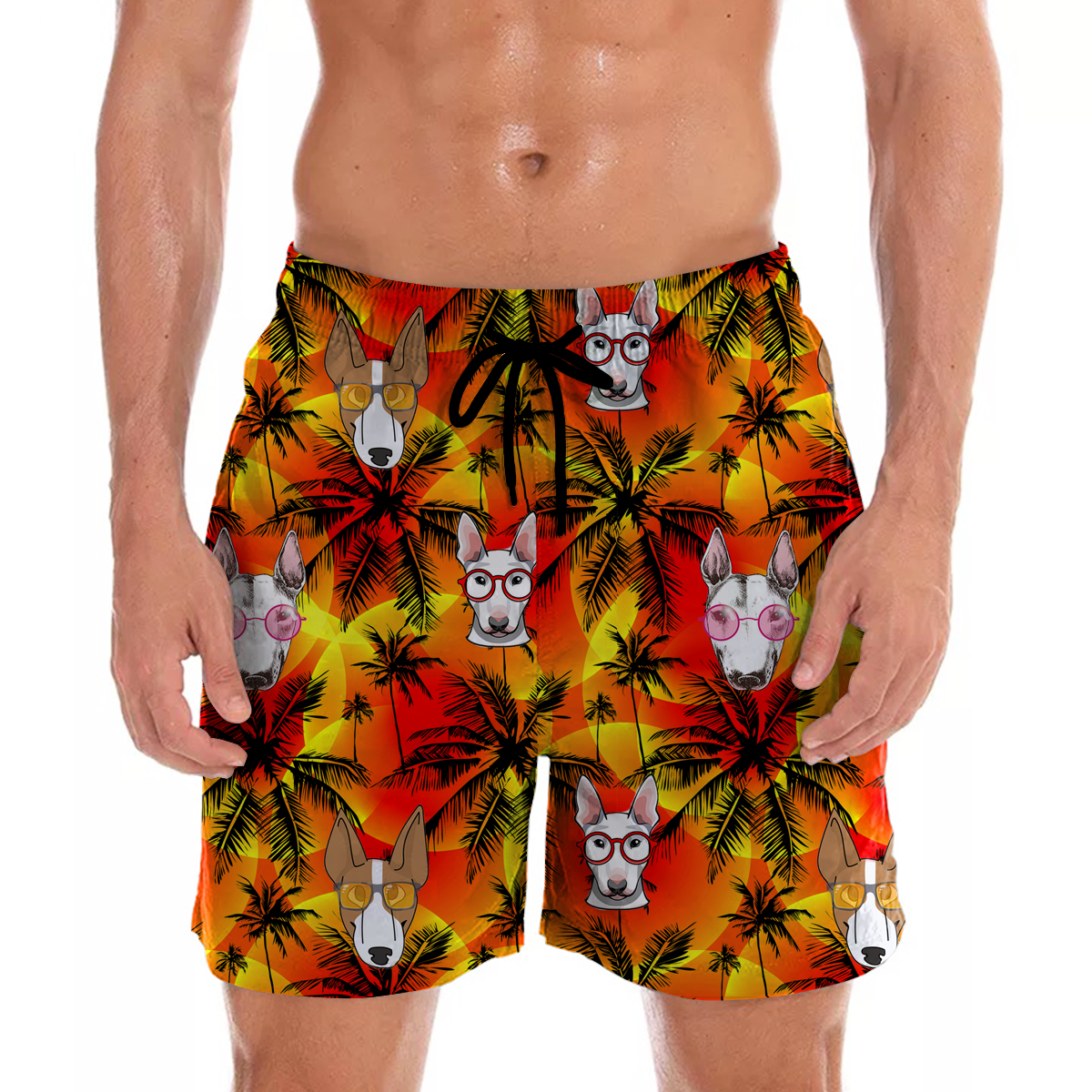 Bullterrier - Aloha Hawaii-Shorts V2