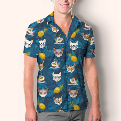 Chemise de chat Burmilla hawaïenne Aloha V2