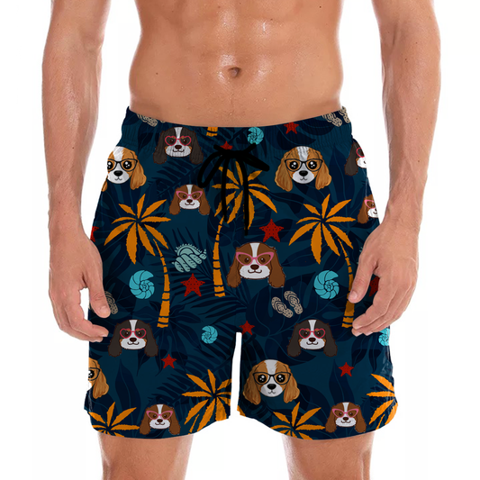 Cavalier King Charles Spaniel – Aloha Hawaii-Shorts V1