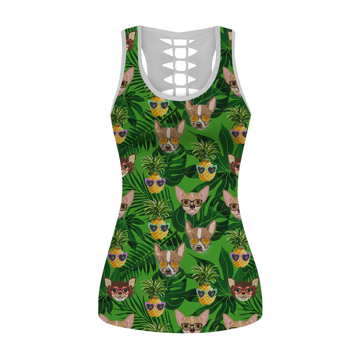 Aloha Hawaiian Chihuahua Tank Top V2