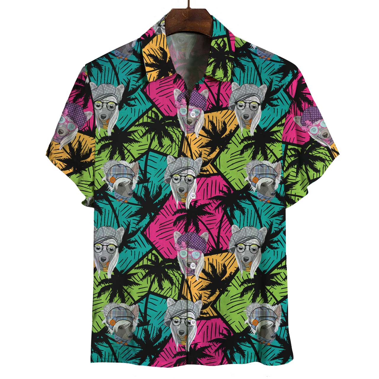 Aloha Hawaiian Chinese Crested Shirt V1