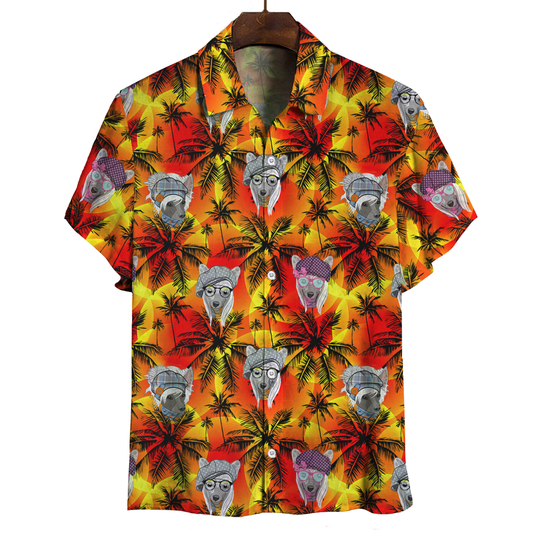 Chemise chinoise à crête hawaïenne Aloha V2