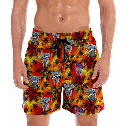 Chinese Crested - Aloha Hawaiian Shorts V2
