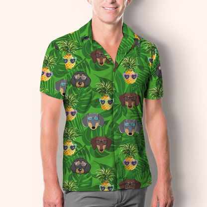 Aloha Hawaiian Dackel Shirt V2