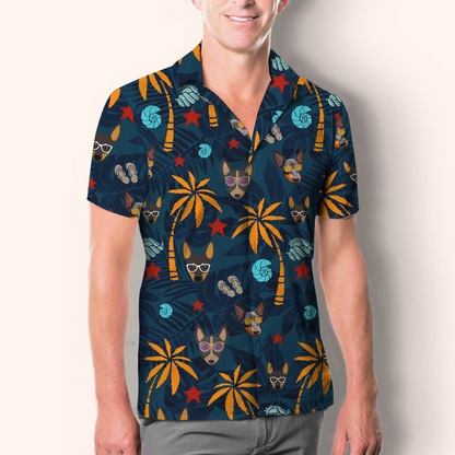 Aloha Hawaiian English Toy Terrier Chemise V2