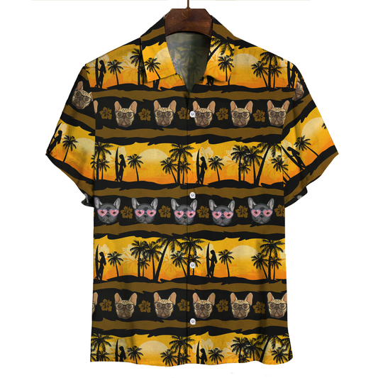 Aloha Hawaiian French Bulldog Shirt V2