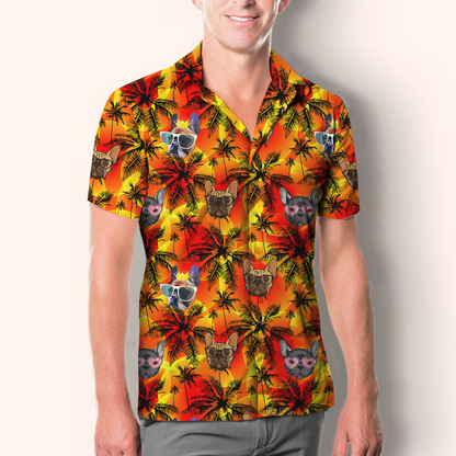 Aloha Hawaiian French Bulldog Shirt V3