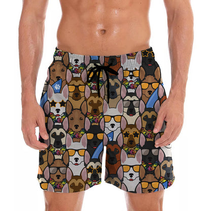 German Shepherd - Aloha Hawaiian Shorts V1