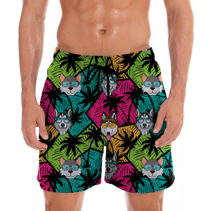 Husky - Short hawaïen Aloha V1