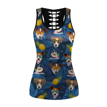 Aloha Hawaiian Jack Russell Terrier Tank Top V1