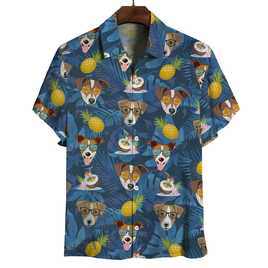 Aloha Hawaiian Jack Russell Terrier Shirt V2
