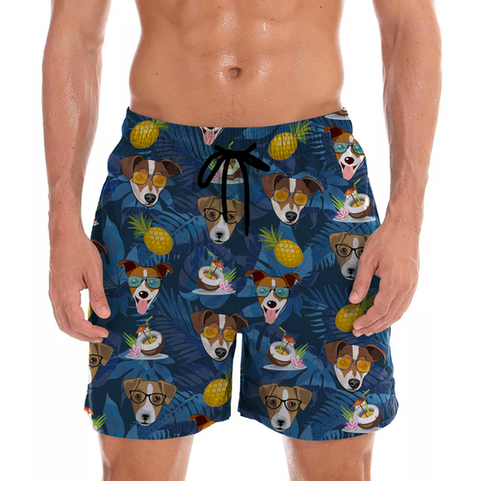 Jack Russell Terrier - Aloha Hawaiian Shorts V1