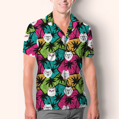 Chemise Spitz japonaise hawaïenne Aloha V1