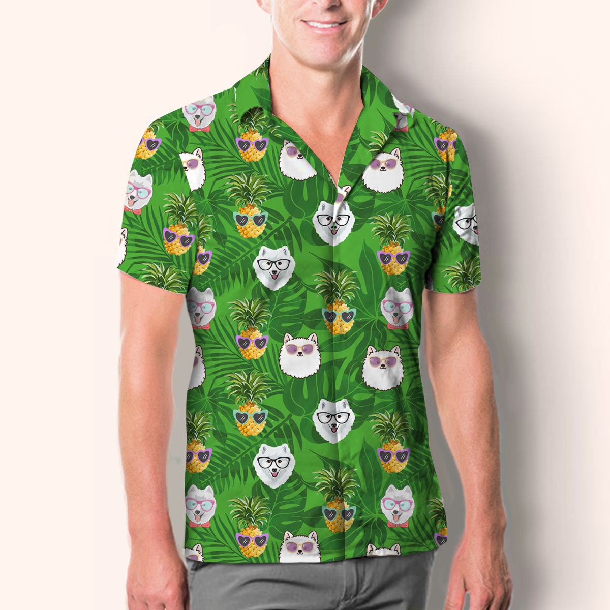 Aloha Hawaiianisches japanisches Spitz-Shirt V2