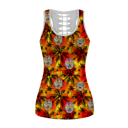 Aloha Hawaiian Labradoodle Tank Top V1