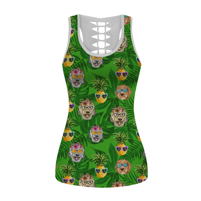 Aloha Hawaiian Labradoodle Tank Top V2