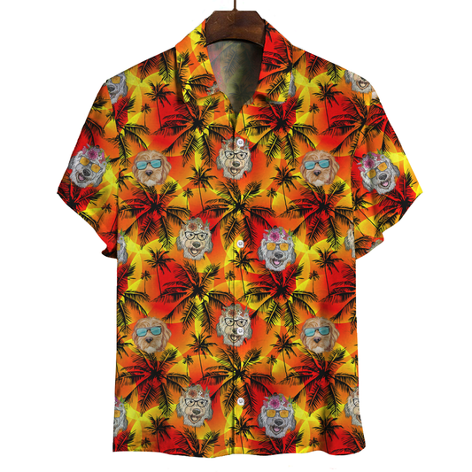 Aloha Hawaiianisches Labradoodle-Shirt V1