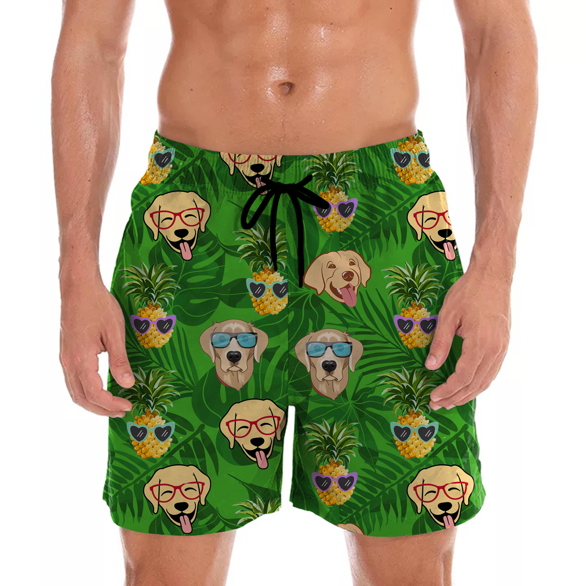 Labrador - Aloha Hawaiian Shorts V3