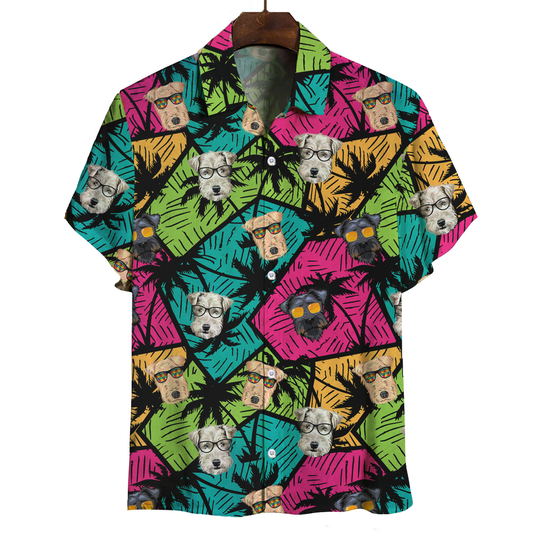 Aloha Hawaiian Lakeland Terrier Shirt V1