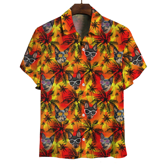 Chemise à talon Lancashire hawaïenne Aloha V1