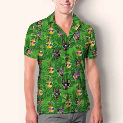 Chemise à talon Lancashire hawaïenne Aloha V2