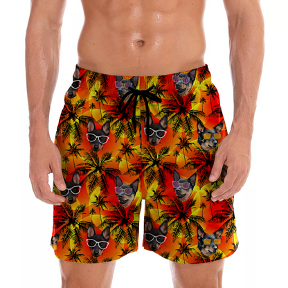 Lancashire Heeler - Aloha Hawaii-Shorts V1