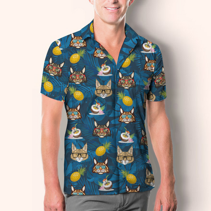 Aloha Hawaiian Maine Coon Cat Shirt V2