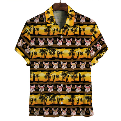 Aloha Hawaii-Schwein-Shirt V1