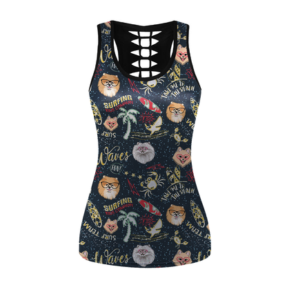 Aloha Hawaiianisches Pomeranian Tank Top V2