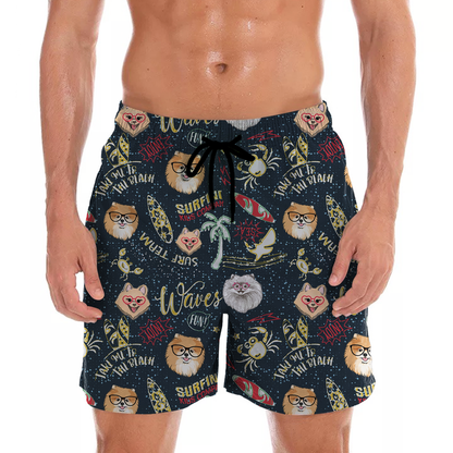 Pomeranian - Aloha Hawaiian Shorts V2